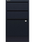 Home Hängeregistraturschrank weiß 3 Schubladen