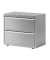 H&auml;ngeregistraturschrank BLYYESF0807355 ESSENTIALS, silber, 2 Schubladen, 2-bahnig
