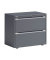 H&auml;ngeregistraturschrank BLYYESF0807634 ESSENTIALS, anthrazit, 2 Schubladen, 2-bahnig