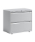 H&auml;ngeregistraturschrank BLYYESF0807645 ESSENTIALS, lichtgrau, 2 Schubladen, 2-bahnig