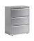 H&auml;ngeregistraturschrank BLYYESF0810355 ESSENTIALS, silber, 3 Schubladen, 2-bahnig