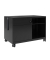 Rollcontainer CADM08LH633 Note Caddy, schwarz, 2 Schubladen, Stahl, abschlie&szlig;bar