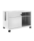 Rollcontainer CADM08LH645 Note Caddy, lichtgrau, 2 Schubladen, Stahl, abschlie&szlig;bar