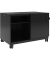 Rollcontainer CADM08RH-633 Note Caddy, schwarz, 2 Schubladen, Stahl, abschlie&szlig;bar