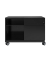 Rollcontainer CADM08RH-633 Note Caddy, schwarz, 2 Schubladen, Stahl, abschlie&szlig;bar
