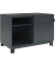 Rollcontainer CADM08RH-634 Note Caddy, anthrazit, 2 Schubladen, Stahl, abschlie&szlig;bar