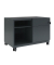 Rollcontainer CADM08RH-634 Note Caddy, anthrazit, 2 Schubladen, Stahl, abschlie&szlig;bar