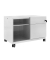 Rollcontainer CADM08RH-645 Note Caddy, lichtgrau, 2 Schubladen, Stahl, abschlie&szlig;bar