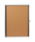 Schaukasten Premium Plus 1902564, 9xA4, braun, Kork, pinnbar
