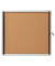 Schaukasten Premium Plus 1902562, 6xA4, braun, Kork, pinnbar