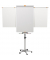 Flipchart Impression Pro, 1901920, 70x100cm (BxH), silber, mit Rollen, mit 2 Seitenarmen