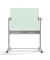 Glas-Magnetboard Diamond 1903943, 120x90cm, mit Rollen, weiß