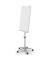 Flipchart Diamond, 1903949, 70x100cm, silber, mit Rollen, mit 2 Seitenarmen