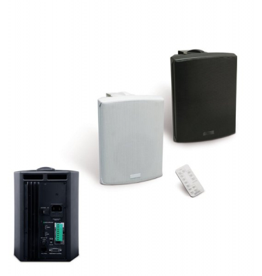 Lautsprecher Aktivbox Set 50+ IR, weiß inklusive Infrarotsteuerung