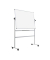 Whiteboard 120 x 120 cm mobil drehbare Tafel