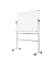 Whiteboard 120 x 120 cm mobil drehbare Tafel