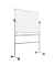 Stativdrehtafel-Whiteboard Maya, QR0603, 150x100cm, lackiert, Aluminiumrahmen