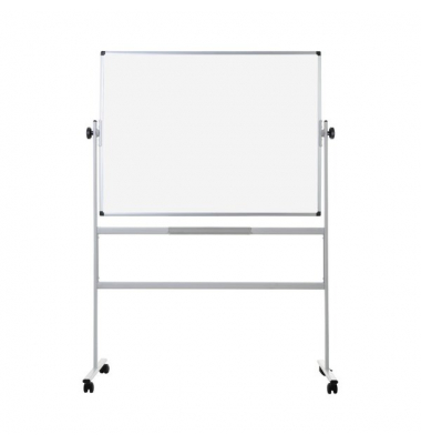 Whiteboard 90 x 60 cm mobil drehbare Tafel