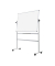Whiteboard 90 x 60 cm mobil drehbare Tafel