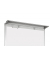 Flipchart, EA4806176GR, 70x100cm (BxH), wei&szlig;, mit Rollen, mit 2 Seitenarmen