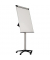 Flipchart Earth, EA4806995, 70x100cm, silber/schwarz, mit Rollen, magnethaftend