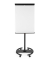 Flipchart, EA4806156, 70x100cm (BxH), schwarz, mit Rollen, mit 2 Seitenarmen