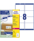 L7165-100 Versand Etiketten 99,1 x 67,7 mm weiß blickdicht