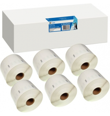 Etiketten Vorteilspack, 32 x 57 mm, kompatibel zu 11354/S0722540,