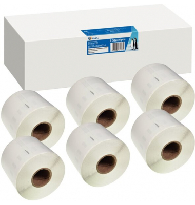 Etiketten Vorteilspack, 54 x 101 mm, kompatibel zu 99014/S0722430,
