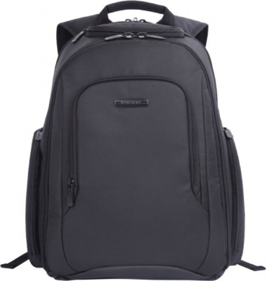 Laptop Rucksack 15,6", Founder Business, schwarz, 2 Fächer