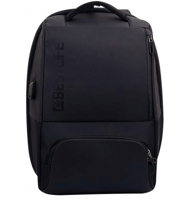 Laptop Rucksack 15,6" Neonton Travel Safe, schwarz, diebstahlsicher