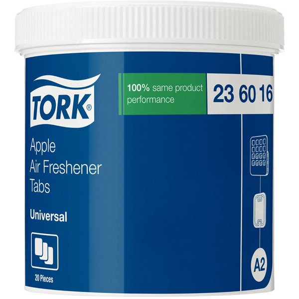 7322540618723 - Lufterfrischer 236016 Clairalfa Apfelduft 20St Anhänger 7322540618723 20 Stück