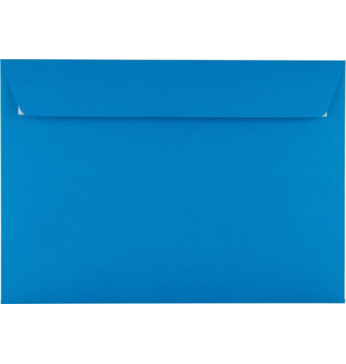 Briefumschlag C4 HK 120g königsblau 324x229mm