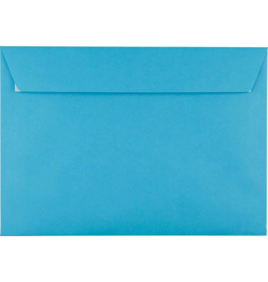 Briefumschlag C4 HK 120g intensiv-blau 324x229mm