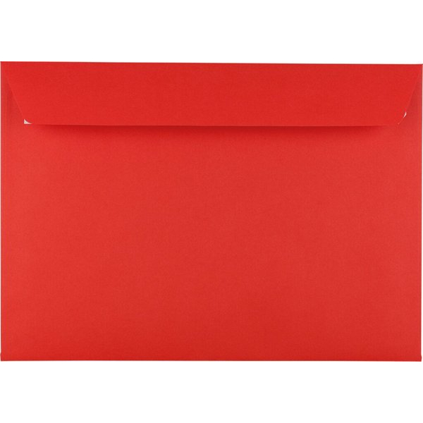 7610425868012 - Designbriefumschlag Color 2409592 C4 haftklebend 120g intensivrot 7610425868012 200 Stück