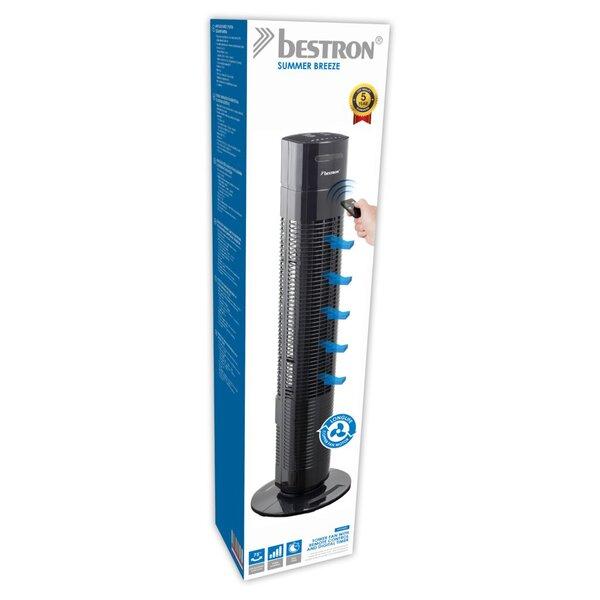 Bestron Turmventilator AFT770ZRC schwarz 8425490138040 Bestron