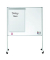 Kombistellwand Multiboard mobile XL, 7-210700, 120x150cm, lackiert, Aluminium