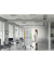 Glas-Magnetboard 7-105100, 175x90cm, Glas, Stahlrahmen