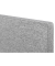 Pinnwand WALL-UP 7-144112 119,5x200cm quiet grey