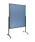 Moderationswand 7-204210 120x150cm Filz blaugrau