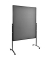 Moderationswand 7-204510 120x150cm Filz grau
