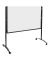 Moderationswand PREMIUM PLUS, laminierter Karton, 120 x 150 cm, weiß