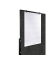Moderationswand PREMIUM PLUS, Filz, 120 x 150 cm, anthrazit