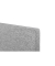 Pinntafel BOARD-UP Akustik, Textil, 75 x 50 cm, grau, ohne Rahmen