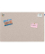 Pinntafel BOARD-UP Akustik, Textil, 100 x 75 cm, beige, ohne Rahmen