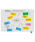 Whiteboard Essence, 7-107043, 90x60cm, emailliert, ohne Rahmen