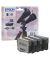 Druckerpatrone 502XL/T02W64 C13T02W64010 (kompatibel zu Epson 502XL), schwarz/cyan/magenta/gelb, ca. 1x 550 (schwarz), 3 x 470 (