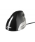 Vertikalmaus Evoluent Standard BNEEVSR, 3 Tasten, mit Kabel, USB-Kabel, Rechtshänder, ergonomisch, optisch, schwarz, silber