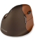 Vertikalmaus Evoluent 4 BNEEVR4SW, 6 Tasten, kabellos USB-Funk, Rechtsh., ergonomisch, klein, hohe Aufl., optisch, schwarz braun