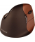 Vertikalmaus Evoluent 4 BNEEVR4SW, 6 Tasten, kabellos USB-Funk, Rechtsh., ergonomisch, klein, hohe Aufl., optisch, schwarz braun